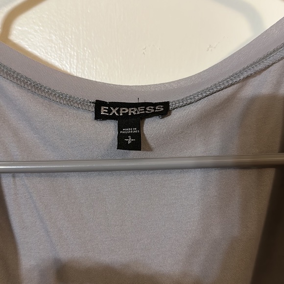 Gray with sequins. - Picture 2 of 3